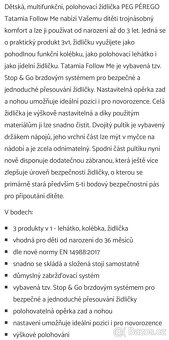 Jidelni židlička PEG PEREGO - 7