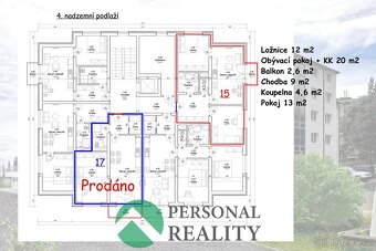 Prodej byty 3+kk, 61 m2 - Lázně Kynžvart, Královské Svahy - 7