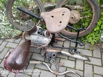 Jawa 250 pérák 1948 s doklady + jawa 175 + čz150 c - 7
