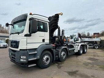 MAN TGS 35.480 - 8x4 – JNK-HIAB + HR-HIAB 288 E8 HIPRO - 7