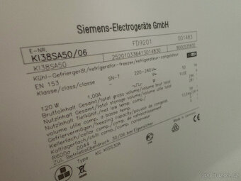 Lednice AEG,Bosch a Siemens se zárukou - 7