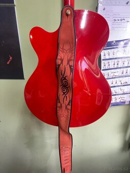 Gretsch elektroakustická kytara - pololubová (semi-hollow) - 7