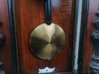 Predám starožitné 2- závažové nástenné hodiny - 7