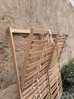 Lamelový polohovatelný rošt - 195 x 75 cm - 2 kusy - 7