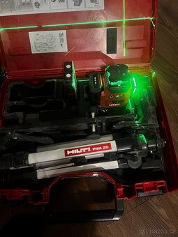 multiliniový laser Hilti pm 30 mg plný komplet - 7