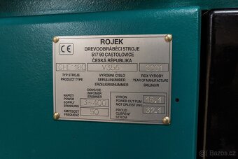 Čtyřstranná frézka Rojek CHF 180/4 - 7