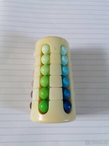 Hlavolamy- babylonska věž-retro-super stav. - 7