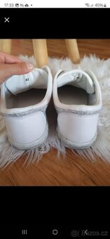 Barefoot tenisky ZAQQ - TIQQ Silver White stříbrné vel. 42 - 7