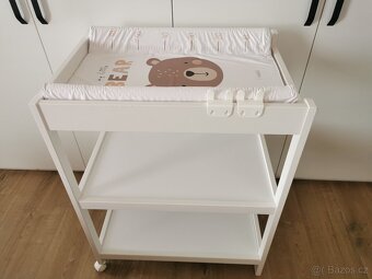 Přebalovací pult bílý - 7