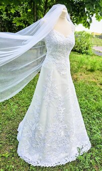 KRAJKOVÉ svatební šaty LERO - 7