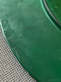 Hoffmann Talíř 27.5 cm malachitové jade sklo, A. Pfohl - 7