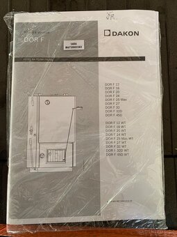 Kotel na uhlí DAKON DOR F 20 - 7