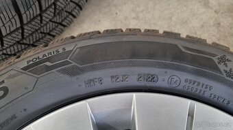 Fabia 5x100 R14 komplet plech.zimní kola - 7