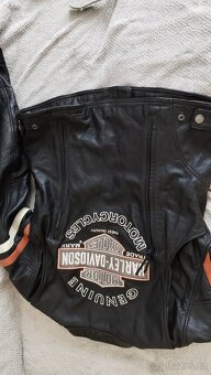 Harley Davidson Miss Enthusiast kožená bunda vel.M - 7