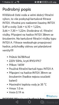 Kartušová filtrace intex - 7