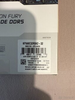 Prodám použitý procesor Intel Core i7 13700K - záruce - 7