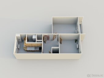 Prodej, byt 2+1, 52 m2, Frýdek - Místek, ul. Slunečná - 7