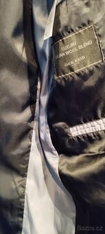 Pánský vlněný kabát - 7