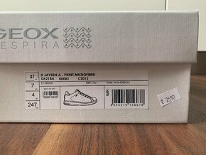 Geox zlaté tenisky D Jaysen A Print Microfiber vel. 37 - 7