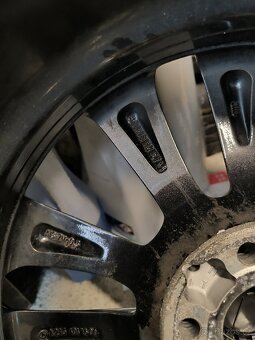 ALU kola Mercedes E 5x112 r18 Originál,zim.pneu+TPMS - 7