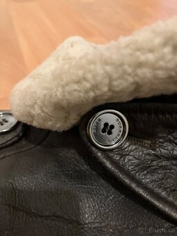 Kožená damská bunda Burbery - 7