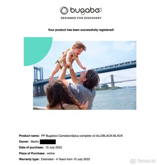 Bugaboo Cameleon3+, perfektní stav, v záruce do léta 2026 - 7