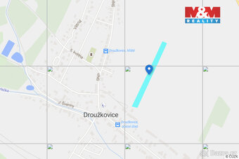 Prodej pozemku k bydlení, 9198 m², Droužkovice - 7