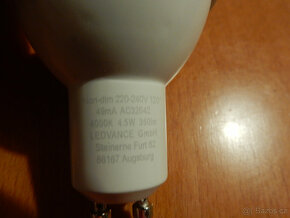 LED Osram žárovka value par16 GU10 4,5W=35W 4000K 3ks - 7