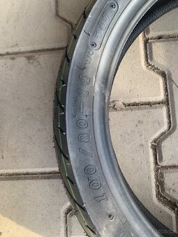 Dve nove pneu na skutr rv 2024 CST C6528 100/80-r14 TL - 7