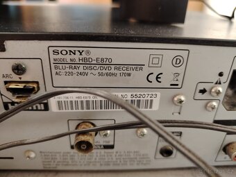 Domácí kino Sony BDV-E870 - 7