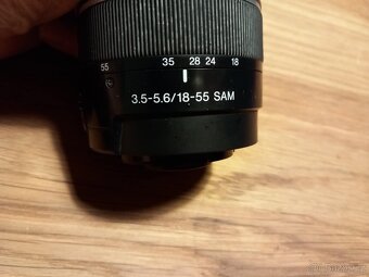 Prodám objektiv SONY SAL1855 N50 - 7