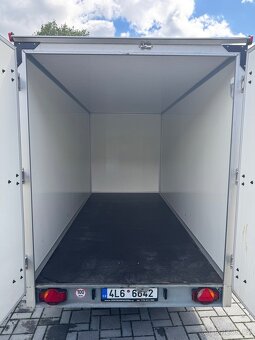 Skříňový přívěs Humbaur , 4 x 1.8 x 2m, nová STK, nové pneu - 7