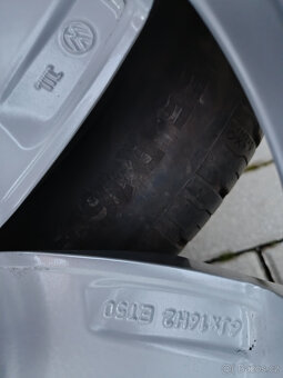alu kola 5x112 r16 VW Caddy a 205/55/16 - 7