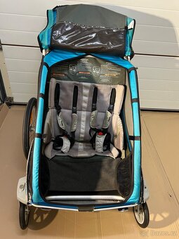 THULE Chariot CX-2 – modrá barva, (vozík, kočár, kočárek) - 7