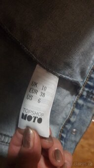 Riflová světlá bunda - 7