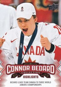 Hokejové kartičky Connora Bedarda - 7