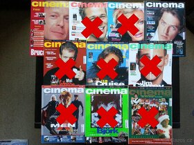 ČASOPISY CINEMA od 1995 do 2003 - POZRI DETAILNÉ FOTO - 7