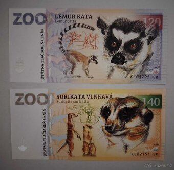 ZOOlar - pamätná suvenírová bankovka SK-CZ-PL ZOO - 7