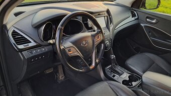 Hyundai Santa Fe 2015 max výbava 113tkm top stav 165kw 8pneu - 7