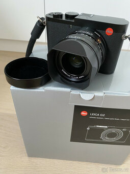 Kompaktní fotoaparát Leica Q2 47,3 MP - černý, jako nový - 7