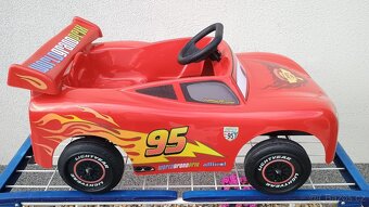 šlapací auto Disney CARS Blesk McQueen - 7