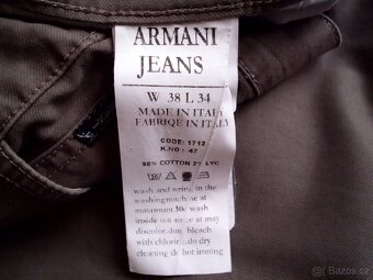Armani  pánske nohavice   L-XL  38/34 - 7