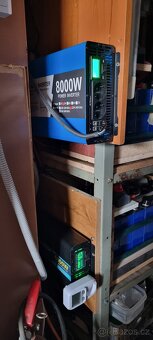 Měnič napětí 24V-5000W čistá sínusovkaDovoz zdarma - 7