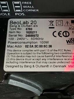 Bang & Olufsen Beolab 20 Mk2 Black - 7