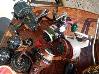 Rybářské pruty a vybavení - retro - 7