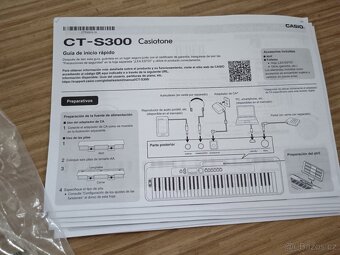 Klávesy Casio CT S300 - 7