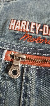 Riflová bunda Harley Davidson, originál, dámská, vel. M - 7