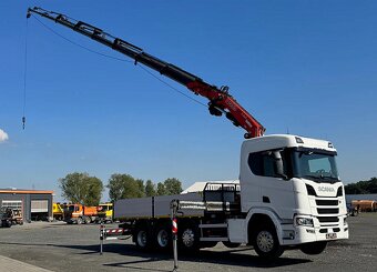 Scania R540 8x2/4 - valník s hydraulickou rukou FASSI - 7