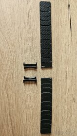 Magneticky pásek k hodinkám 20mm černý/karbon - 7
