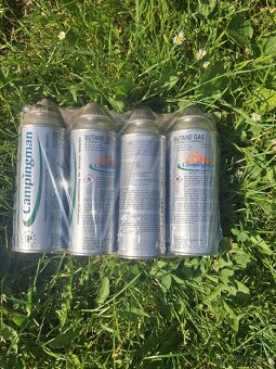 Campingovy vařič plus 4 plynove bomby - 7